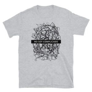 Camiseta - No soy complicado