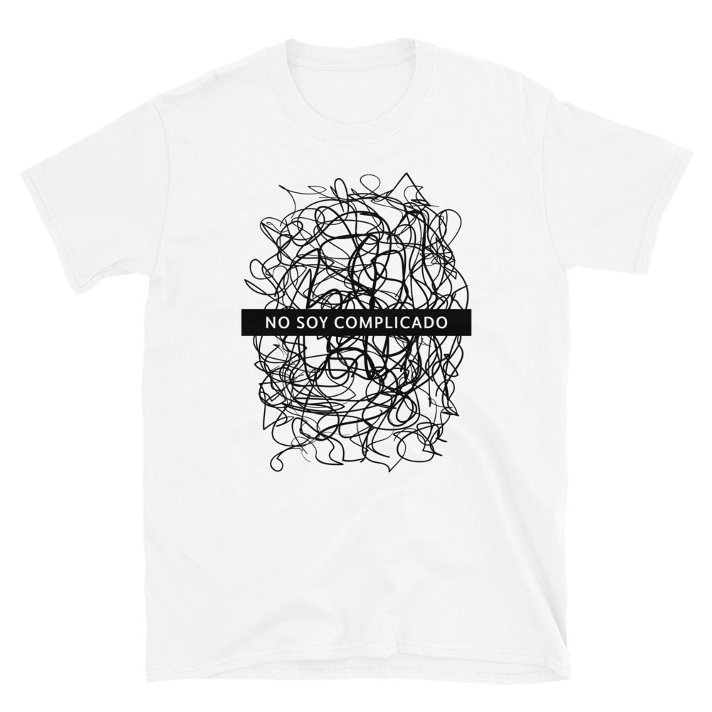 Camiseta - No soy complicado