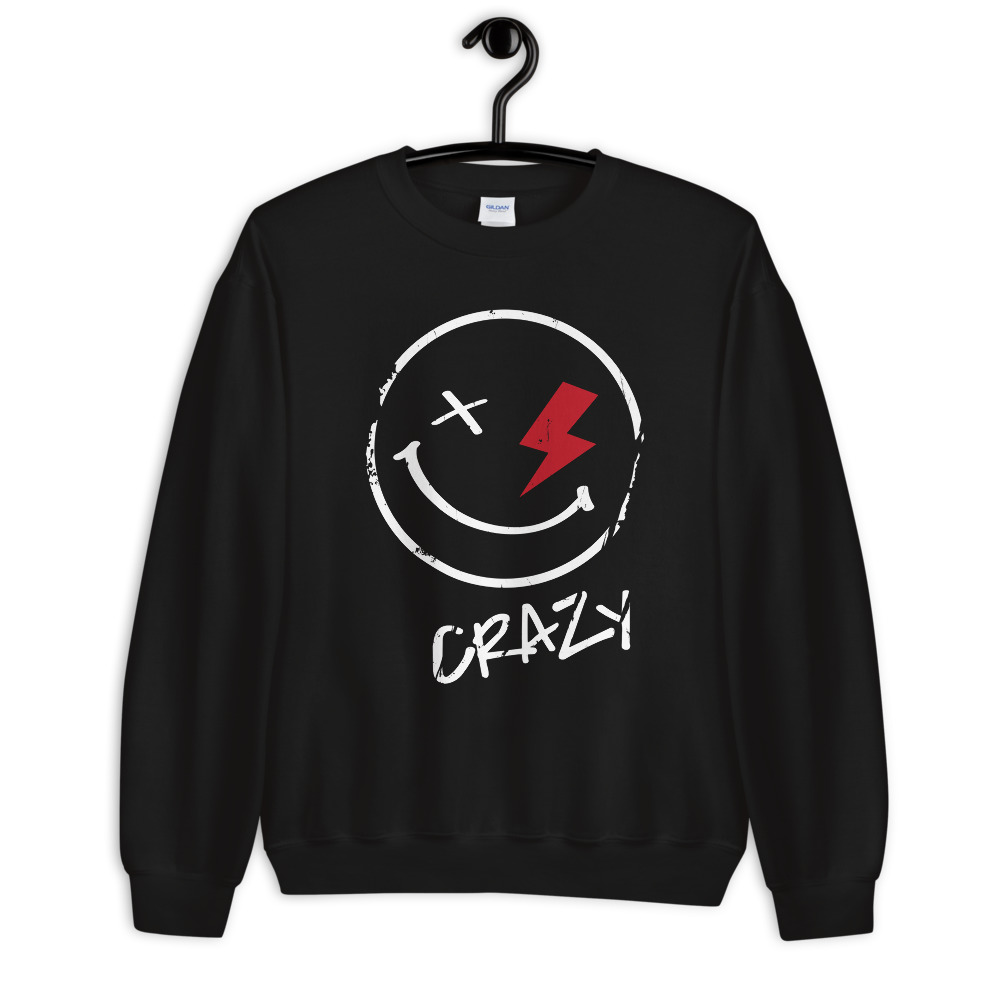 Sudadera unisex - Crazy smile