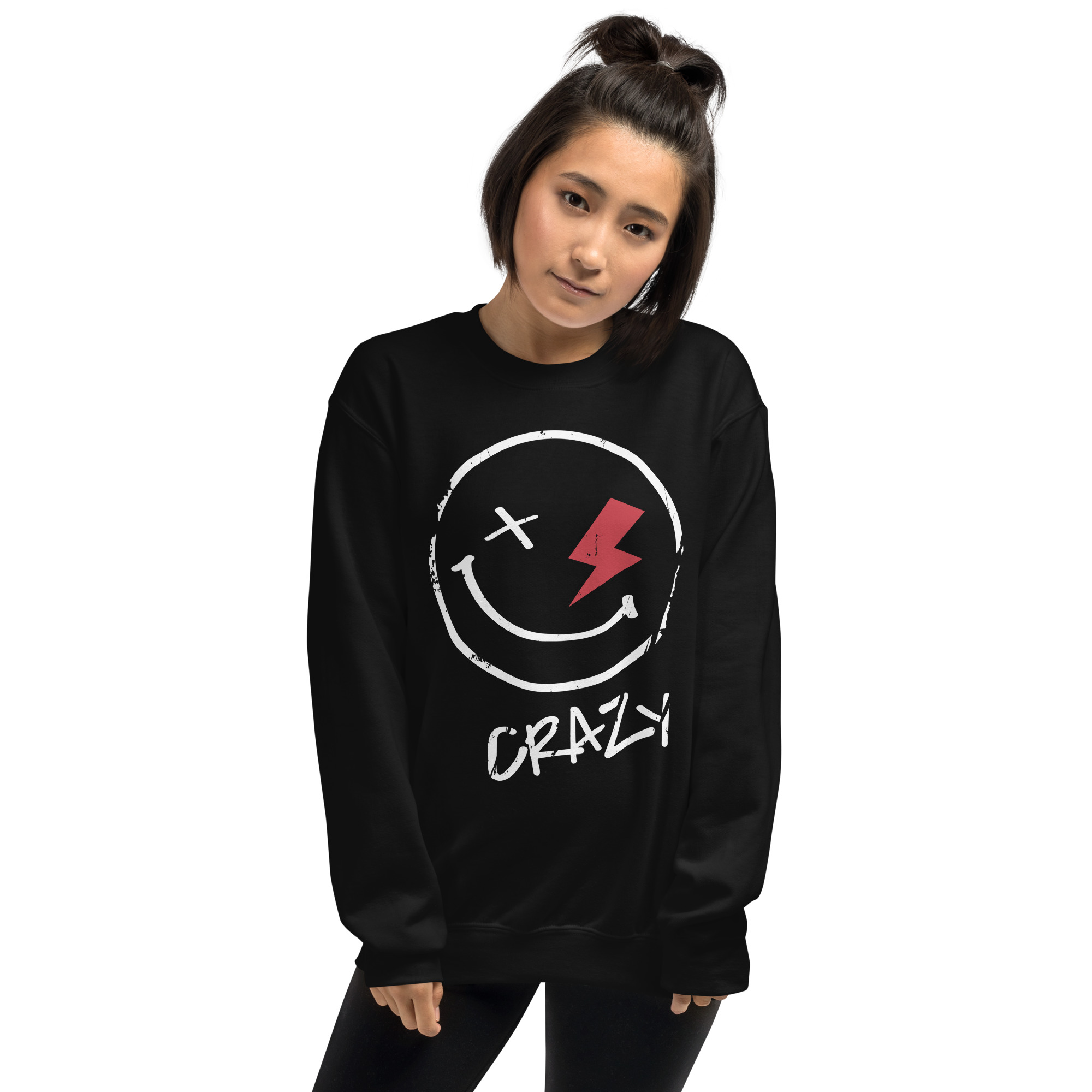 Sudadera unisex - Crazy smile