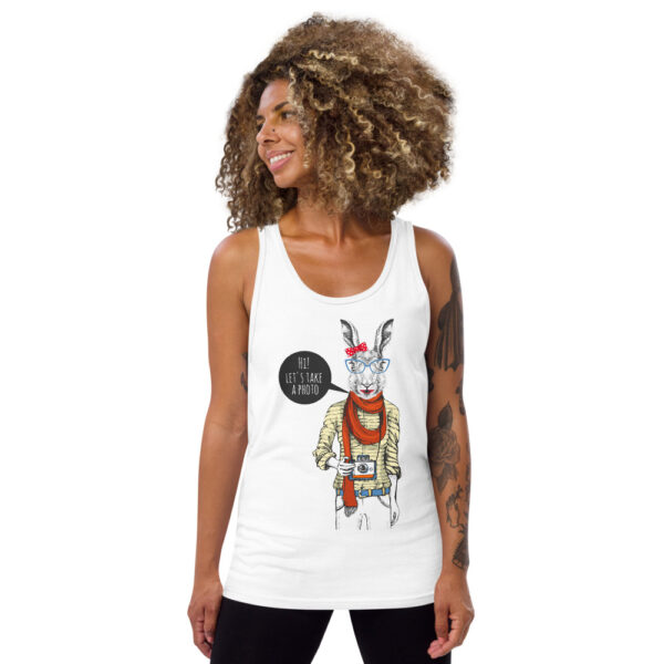 Camiseta - Conejo con cámara