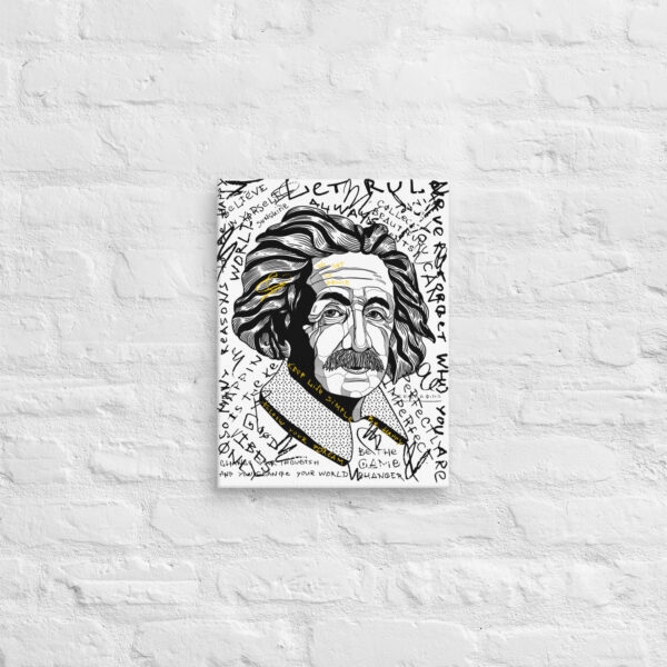 Lienzo - Einstein