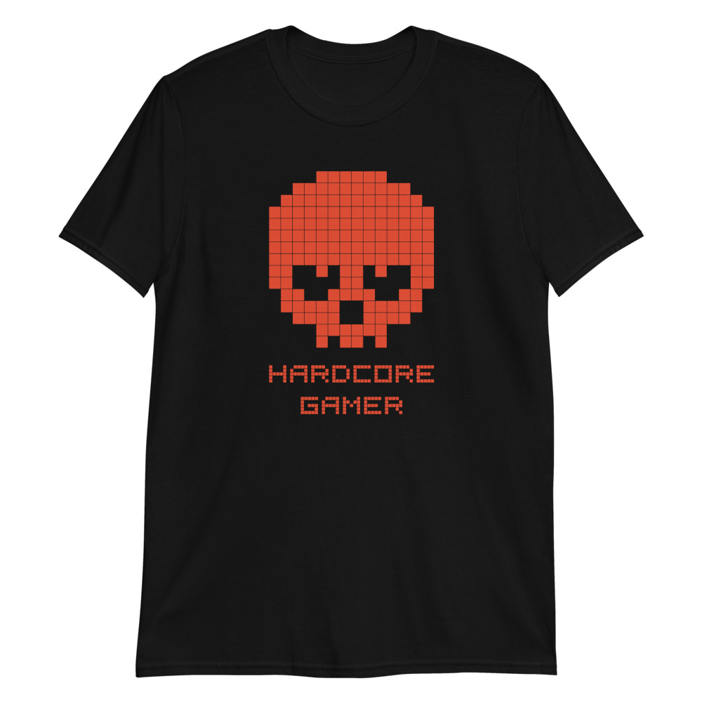 Camiseta - Hardcore gamer