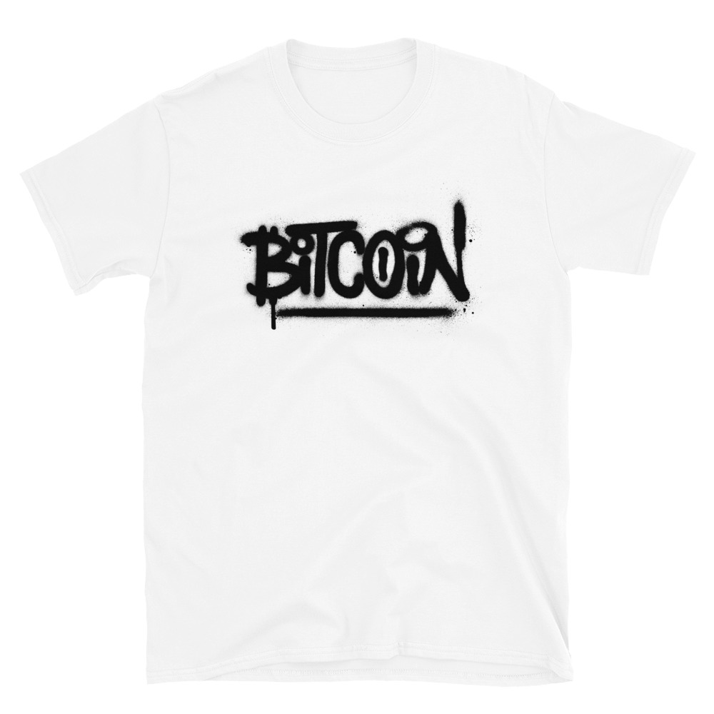 Camiseta - Graffiti Bitcoin