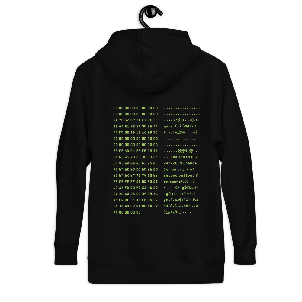 Sudadera con capucha - Genesis block