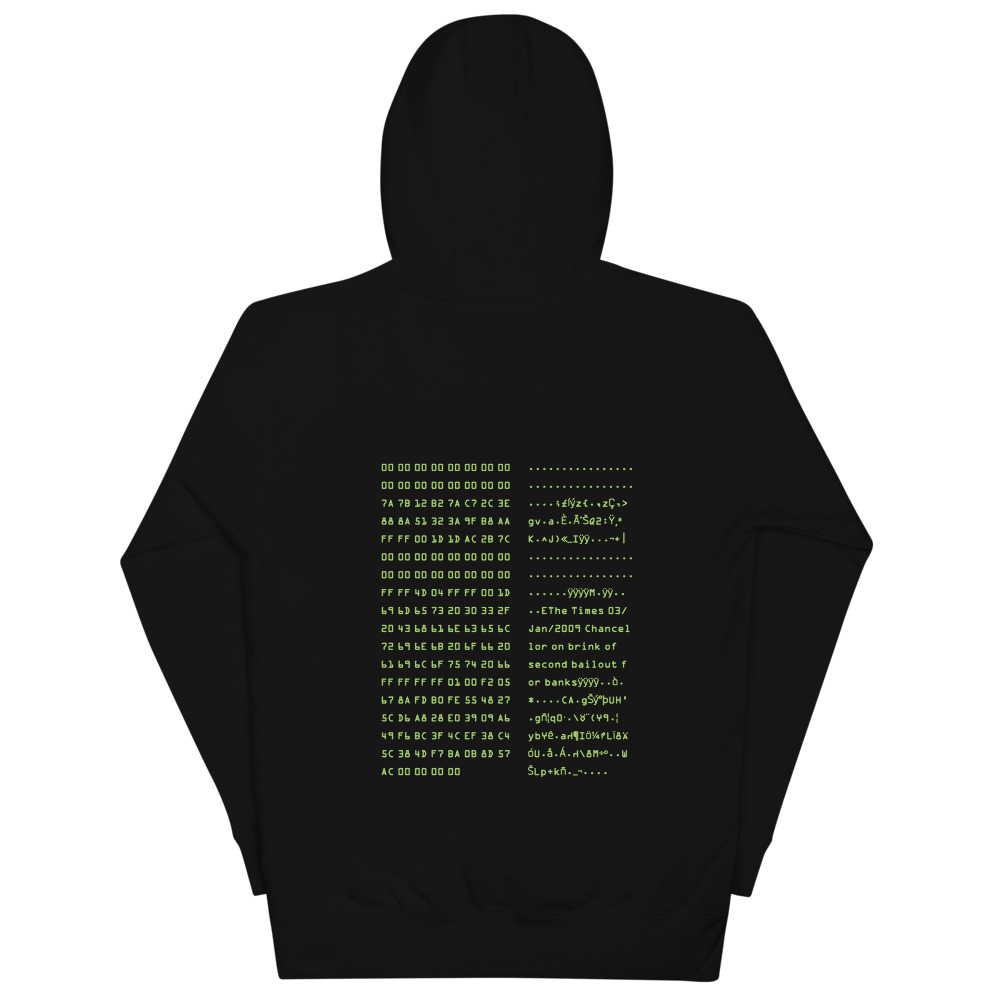 Sudadera con capucha - Genesis block