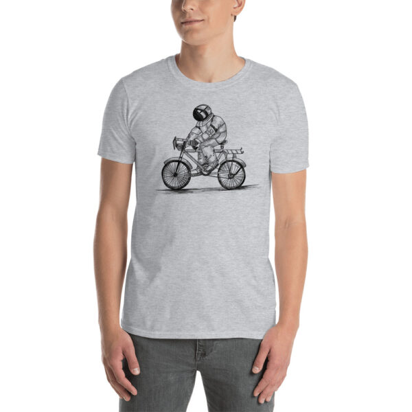 Camiseta - Astronauta en una bicicleta