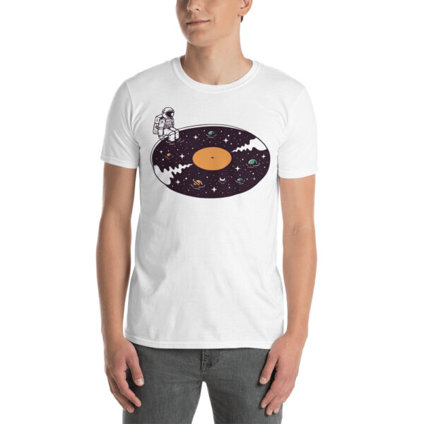 Camiseta unisex - Vinyl and astronaut