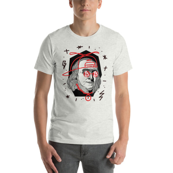 Camiseta - Benjamin Franklin and Bitcoin