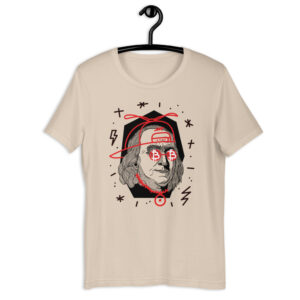 Camiseta - Benjamin Franklin and Bitcoin