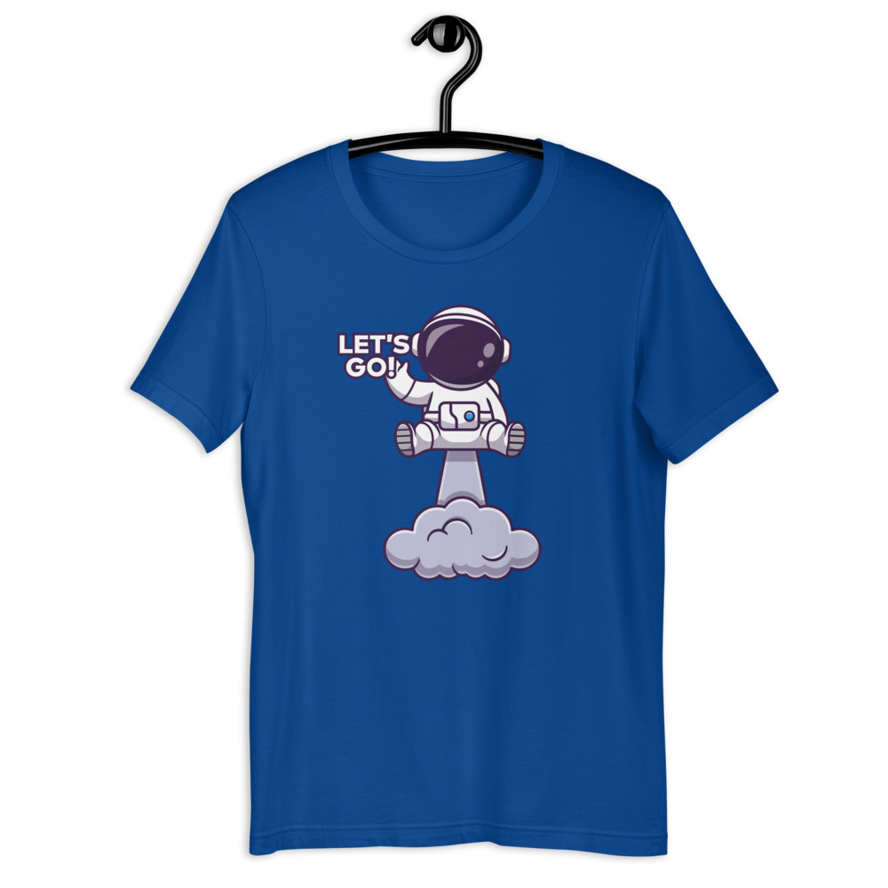 Camiseta - Astronauta lanzándose al espacio