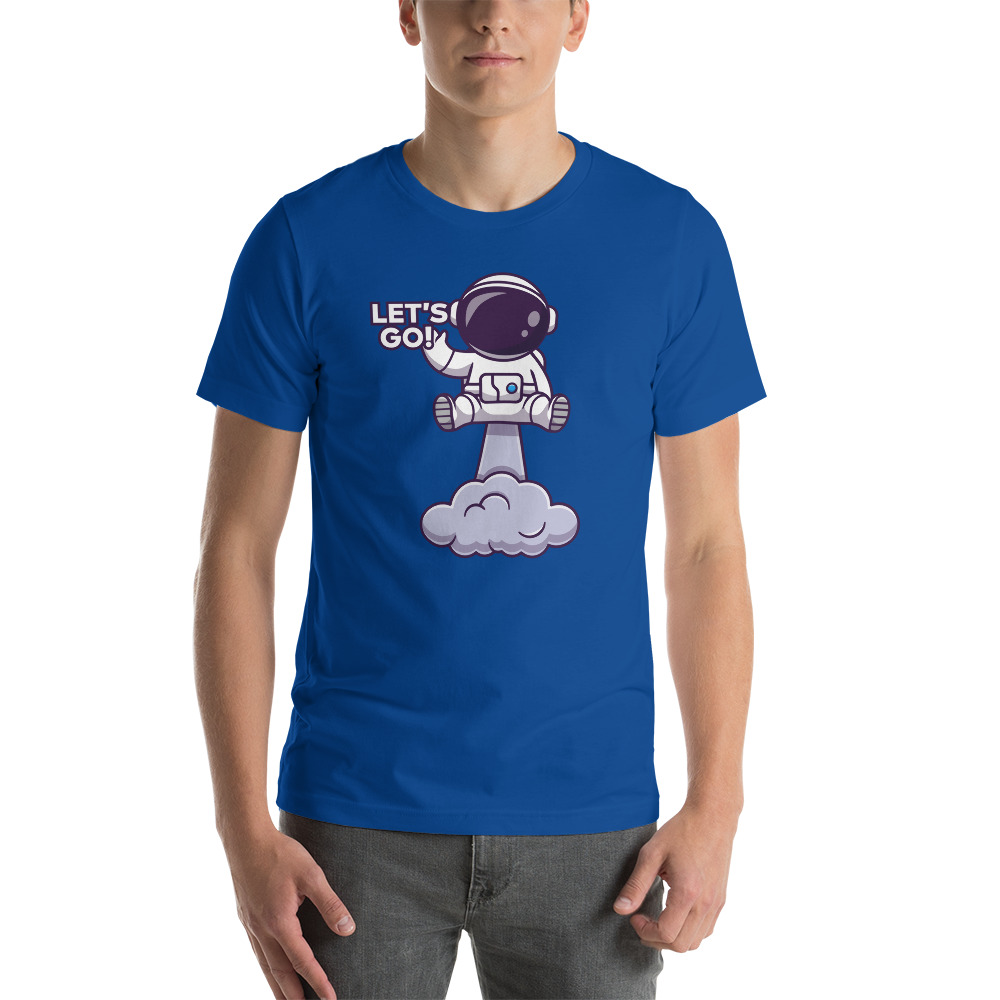 Camiseta - Astronauta lanzándose al espacio
