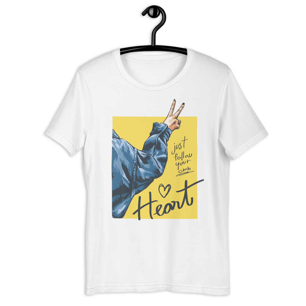 Camiseta - Just follow your own heart