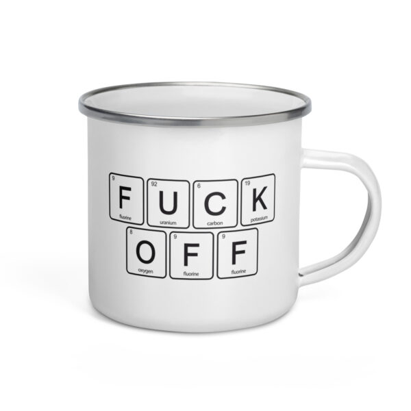 Taza esmaltada - Funny chemistry
