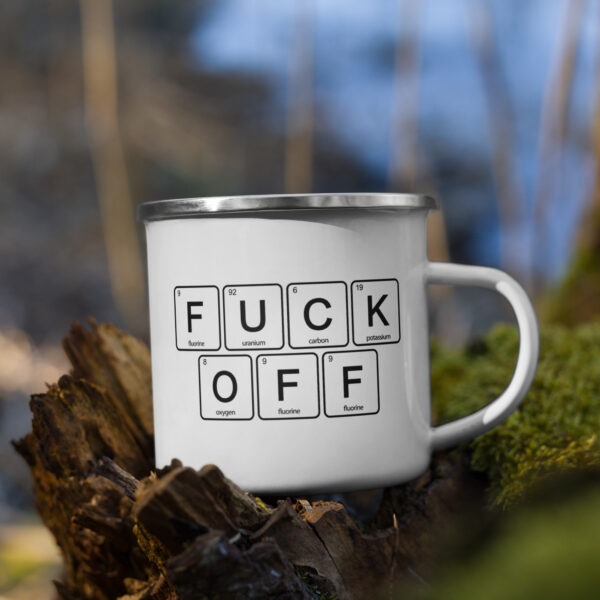Taza esmaltada - Funny chemistry