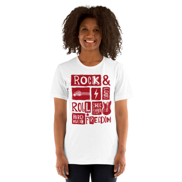 Camiseta unisex - Rock and Roll