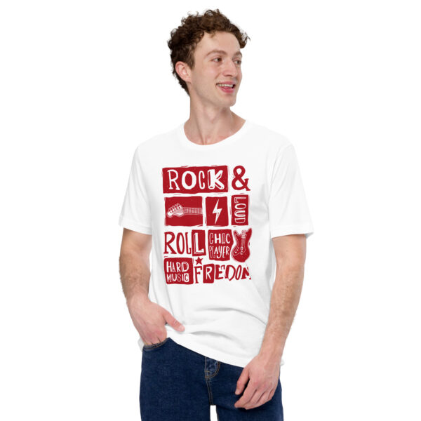 Camiseta unisex - Rock and Roll