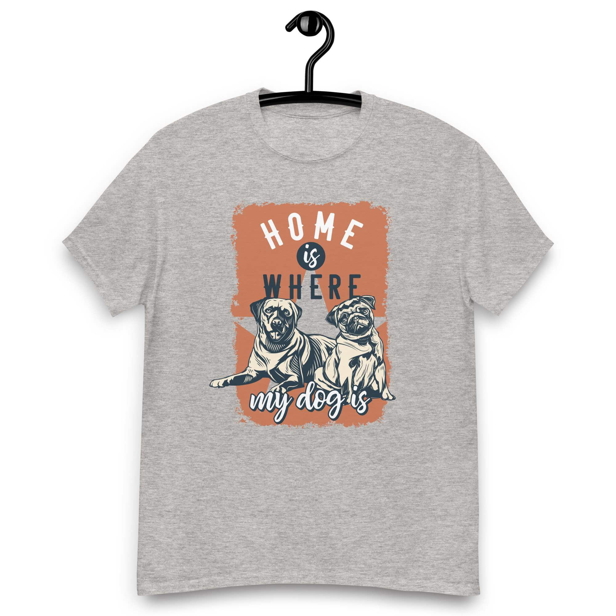 Camiseta - Home is where my dog