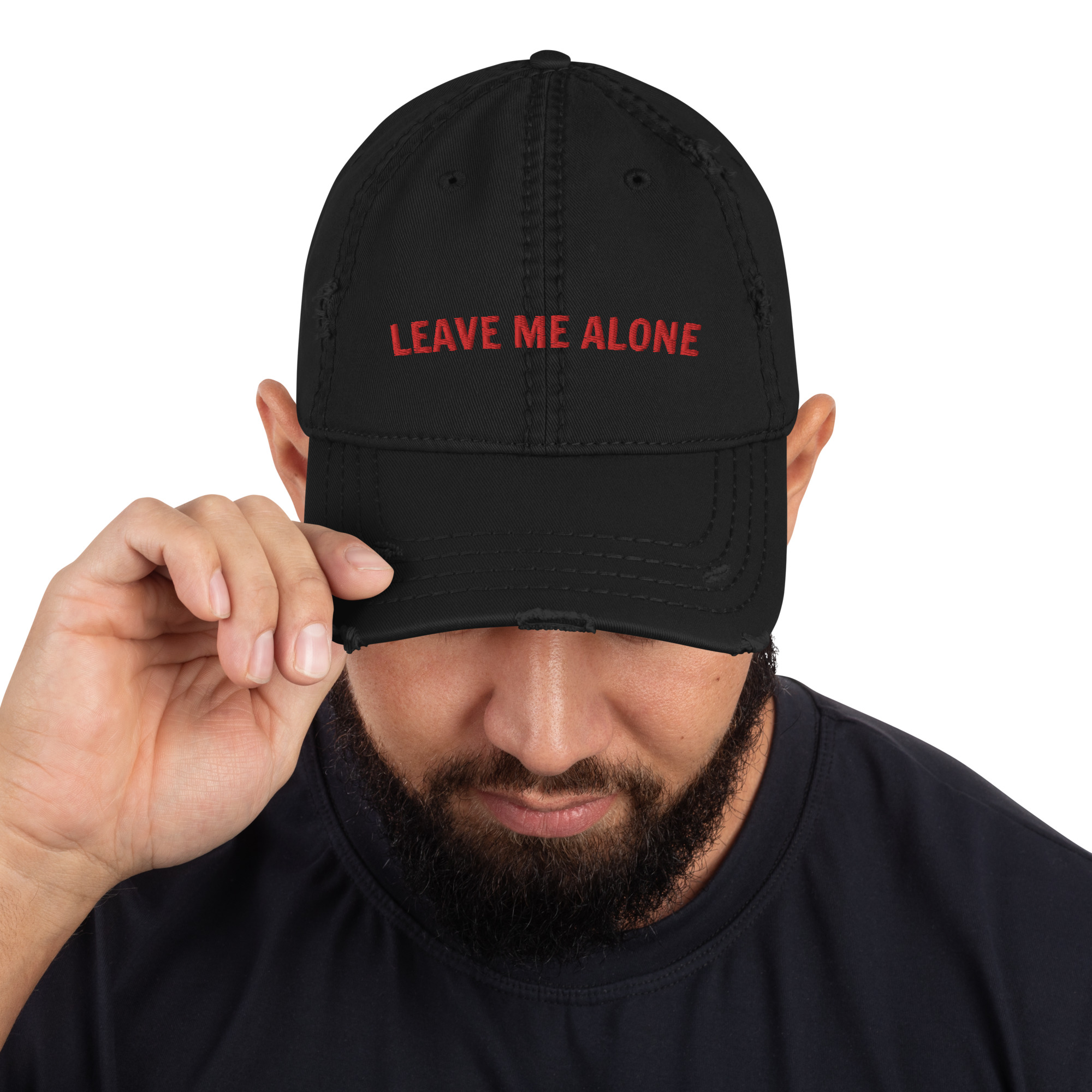 Gorra desgastada - Leave Me Alone