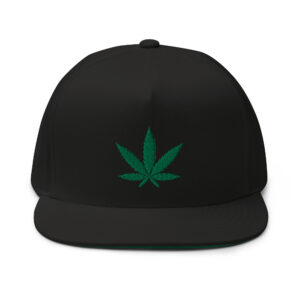 Gorra de visera plana - Mari*uana