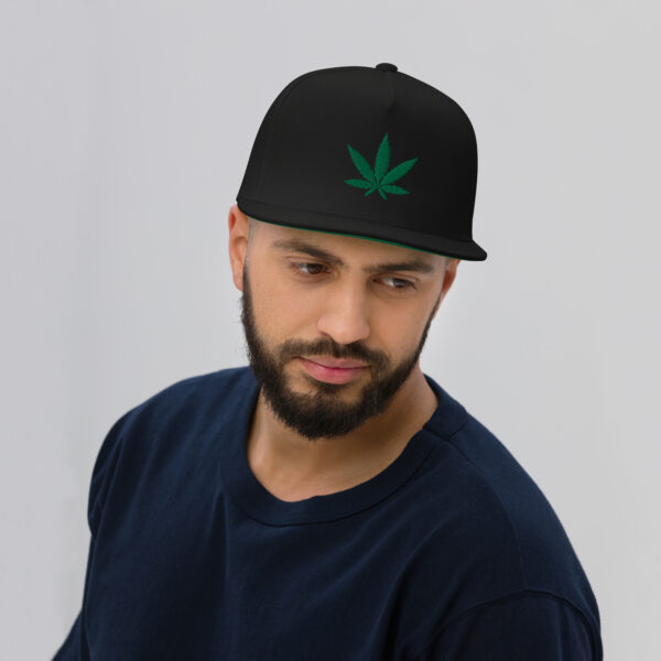 Gorra de visera plana - Mari*uana