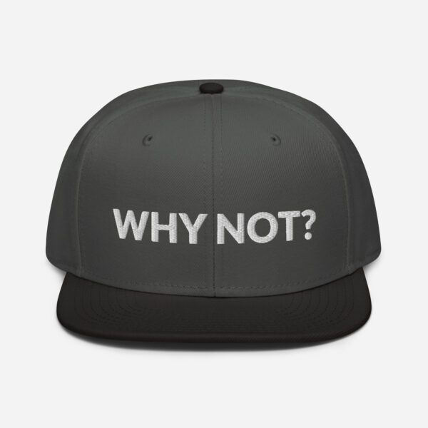 Gorra snapback - Why not?