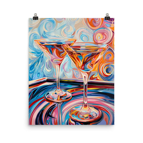 Póster - Dos Martinis