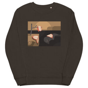 Sudadera orgánica - Retro art