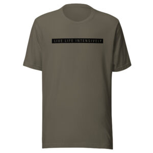 Camiseta - Live life intensively