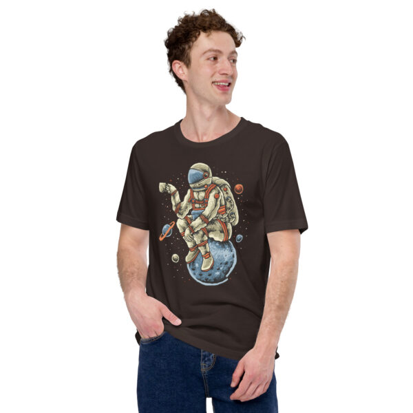 Camiseta - Astronauta y cafe