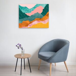 Lienzo fino - Paisaje Abstracto