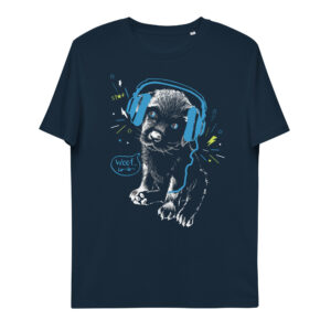 Camiseta de algodón orgánico - Cute labrador puppy