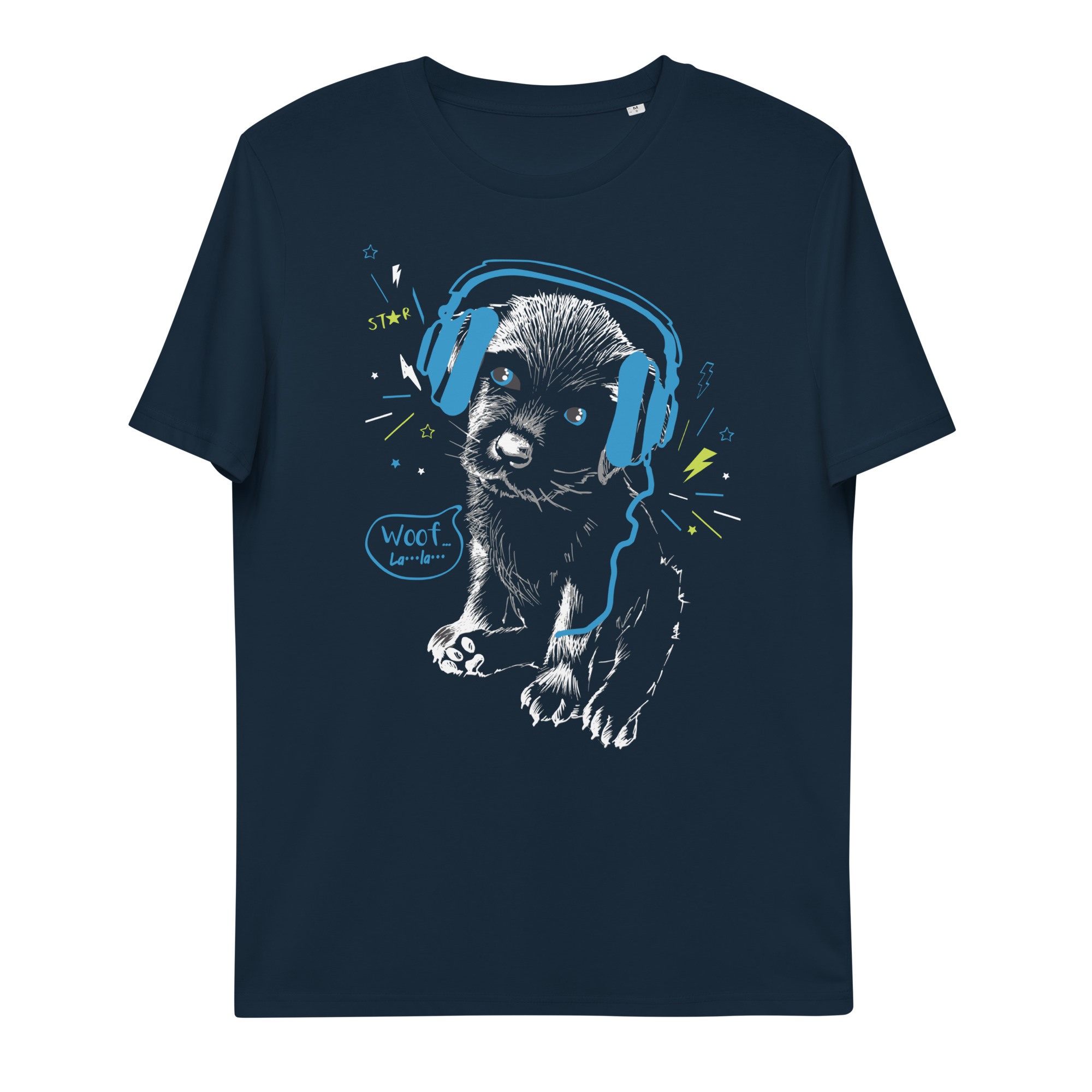 Camiseta de algodón orgánico - Cute labrador puppy