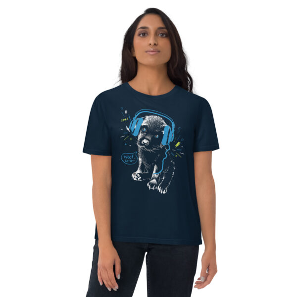 Camiseta de algodón orgánico - Cute labrador puppy