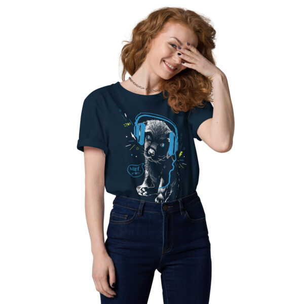 Camiseta de algodón orgánico - Cute labrador puppy