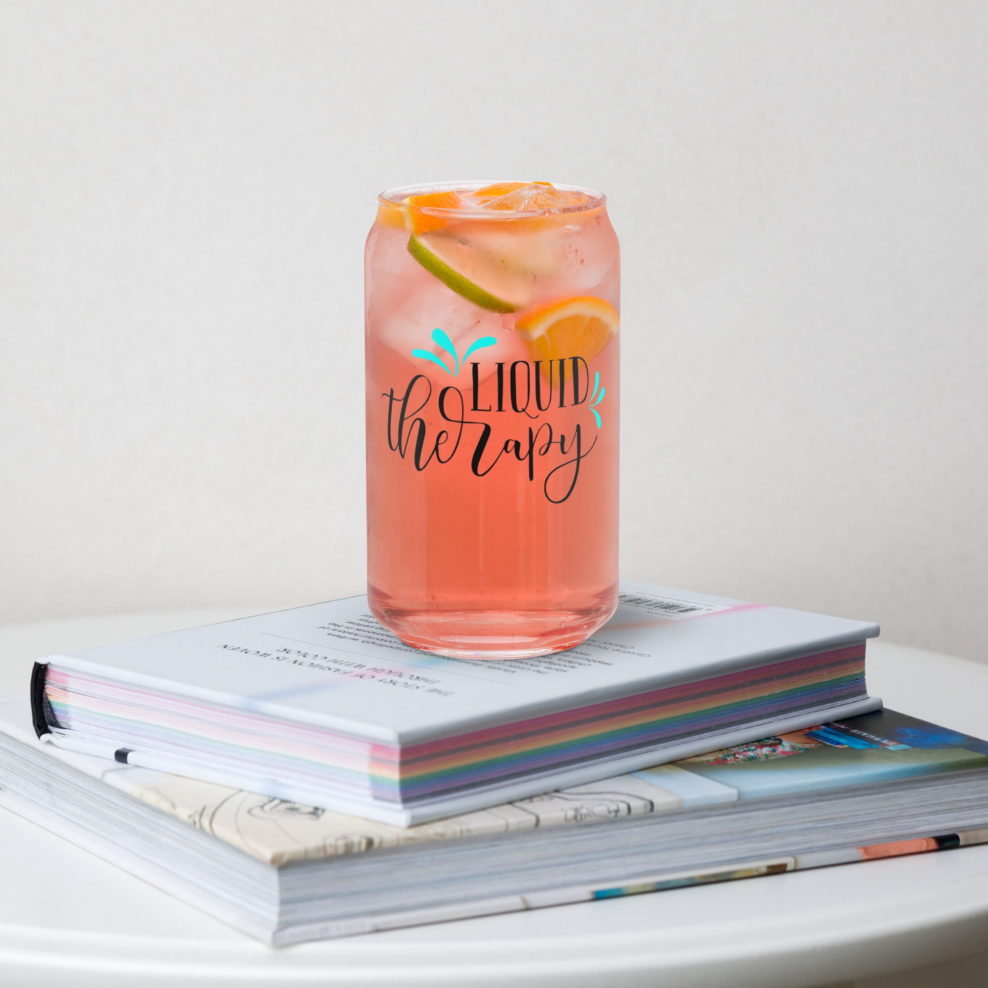 Vaso con forma de lata - Liquid therapy
