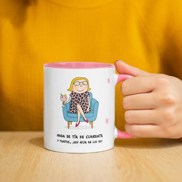 Taza color interior - Demasiado joven