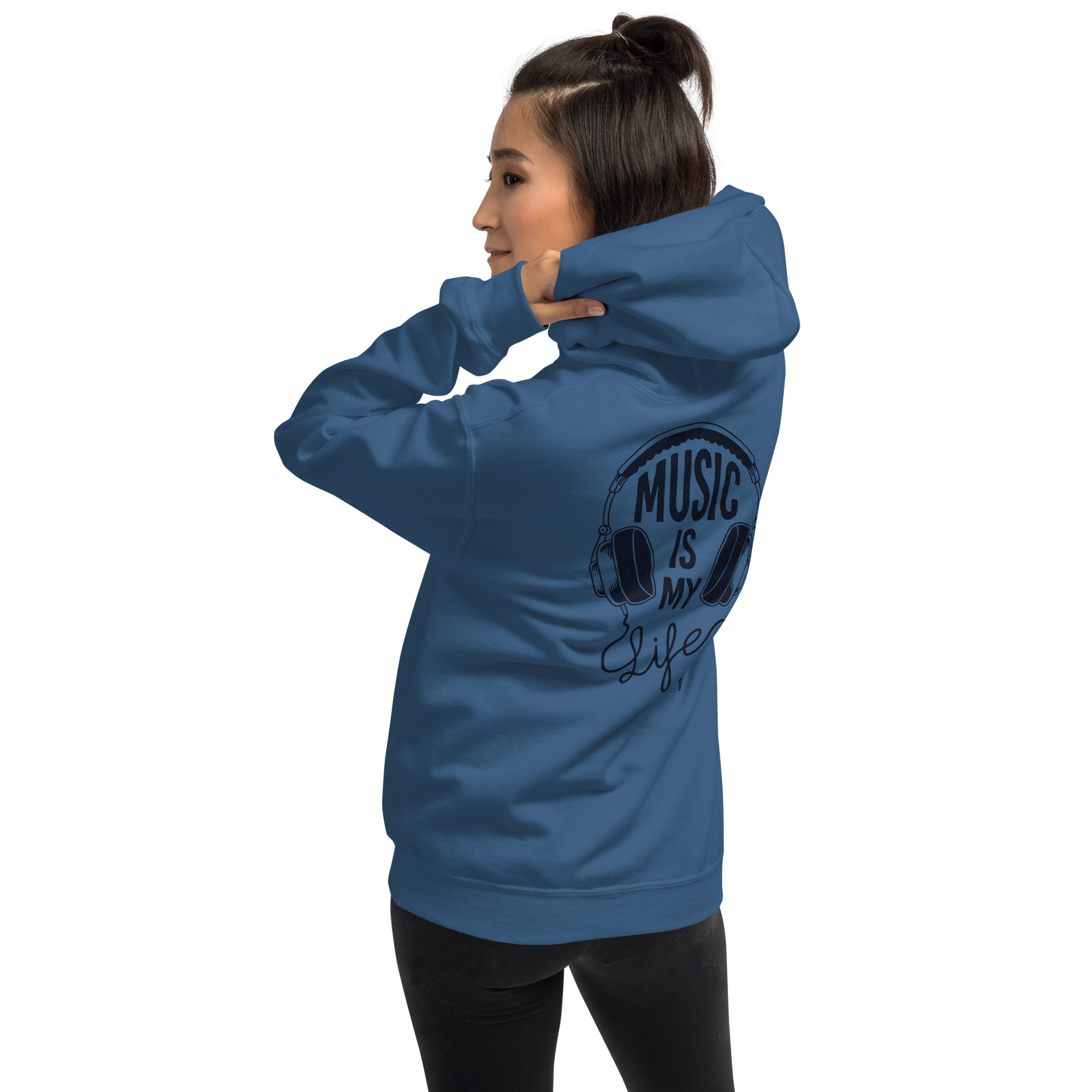 Sudadera con capucha unisex - Music is my life