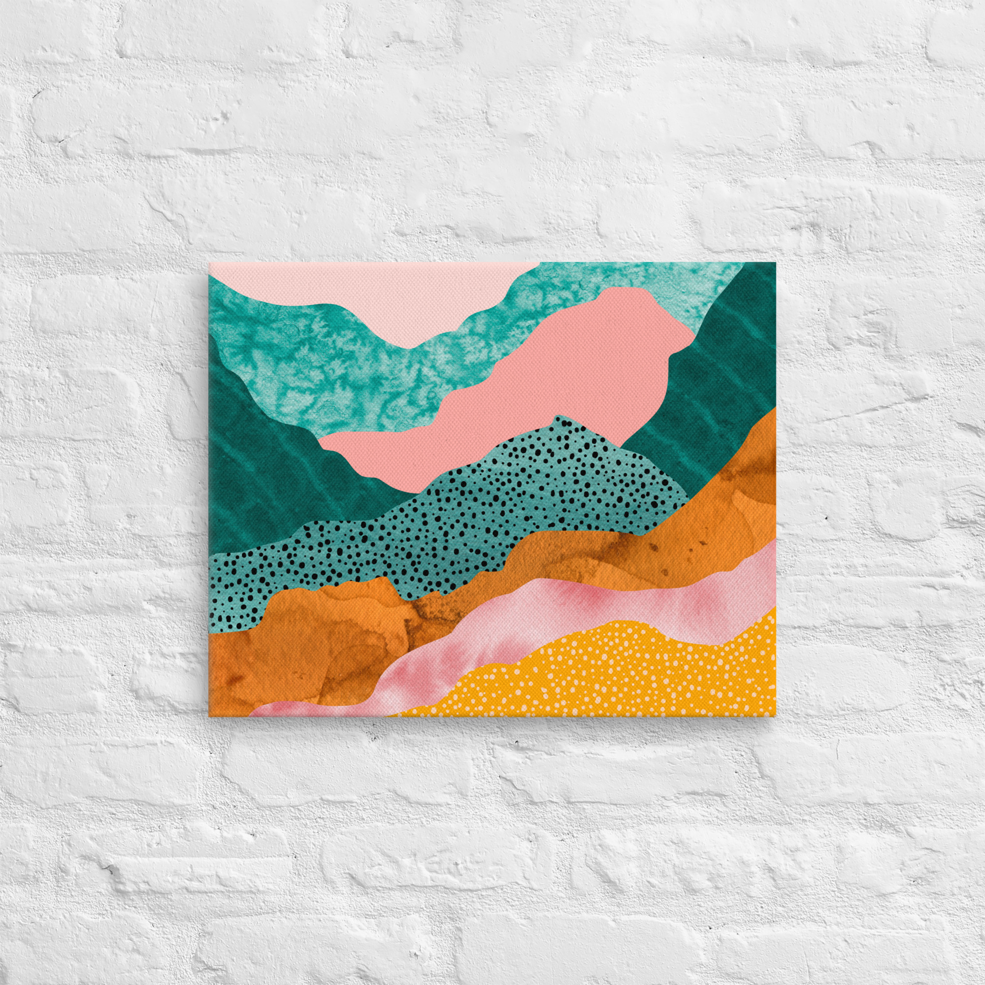 Lienzo fino - Paisaje Abstracto