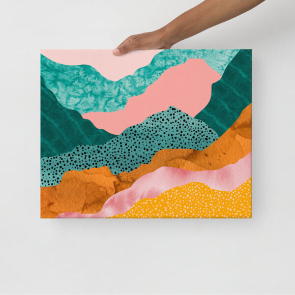Lienzo fino - Paisaje Abstracto