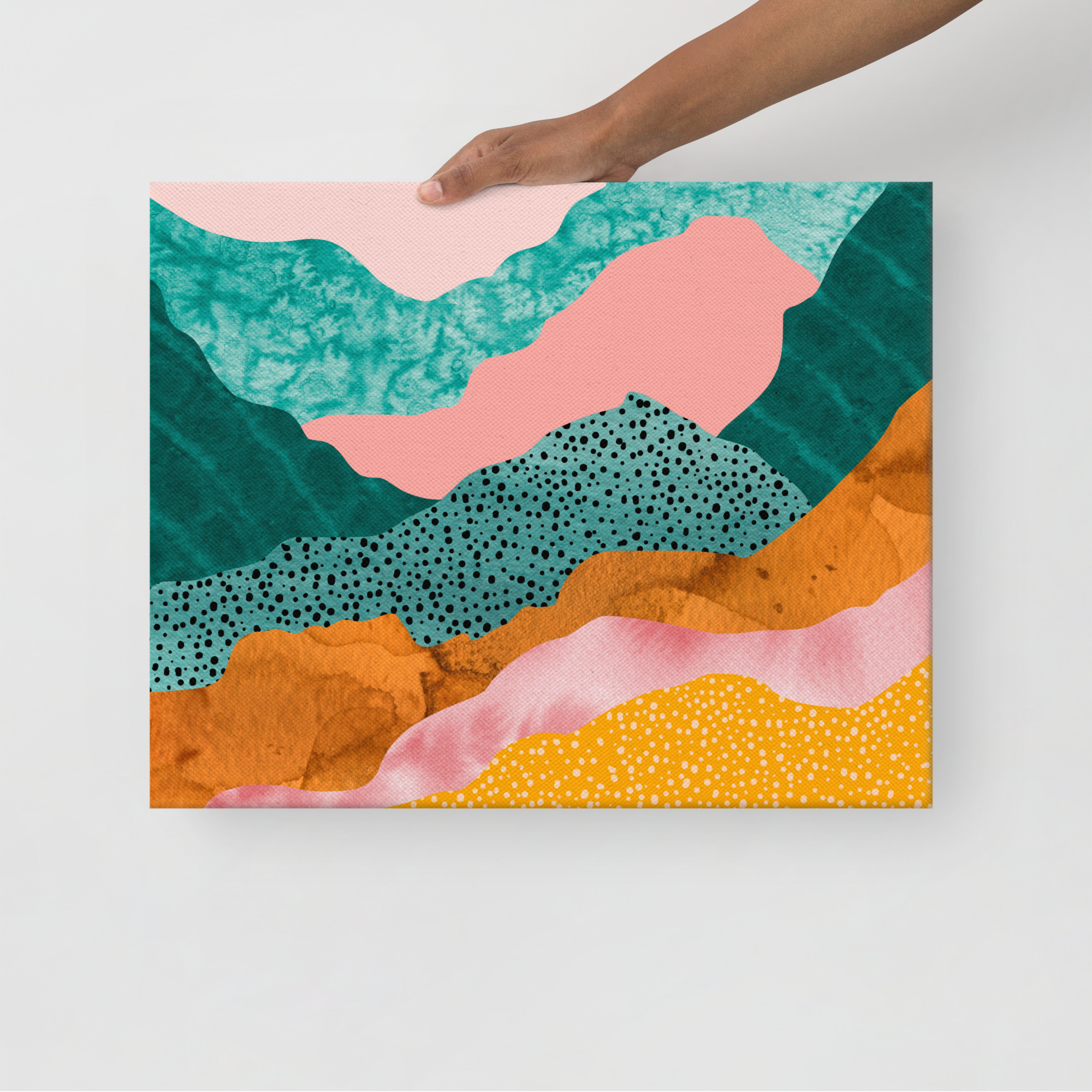 Lienzo fino - Paisaje Abstracto