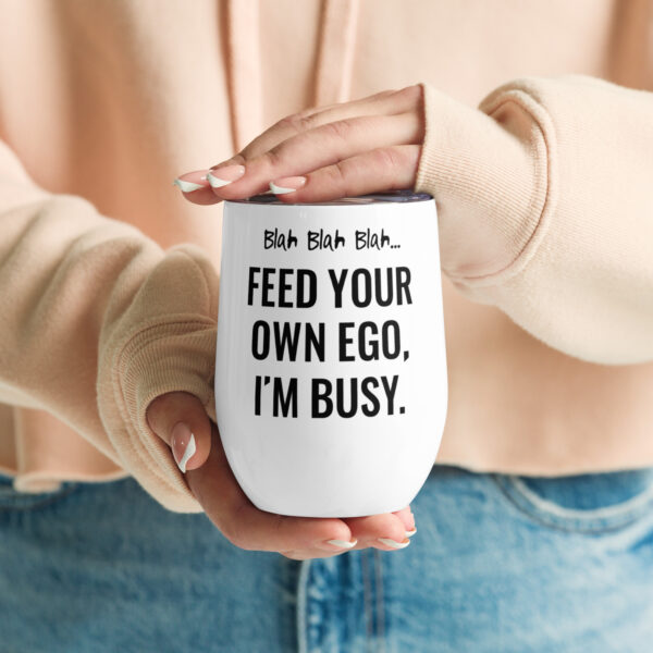 Vaso de vino - I'm busy