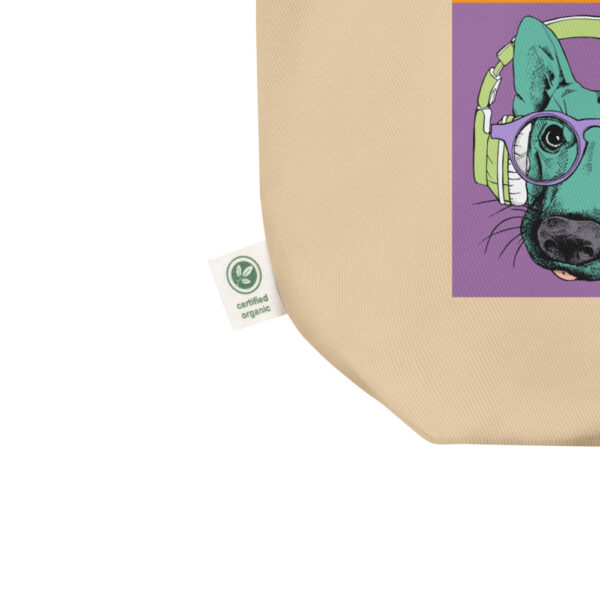 Ecobolsa - dog in the style of pop art