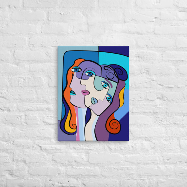 Lienzo fino - Cubism art