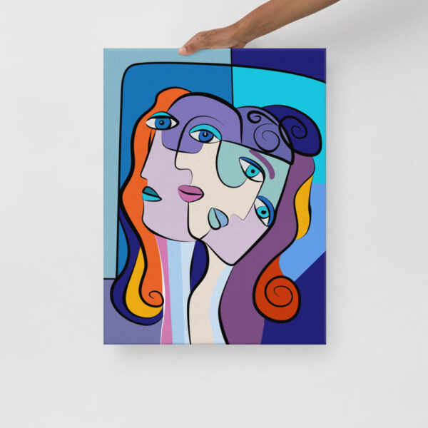 Lienzo fino - Cubism art