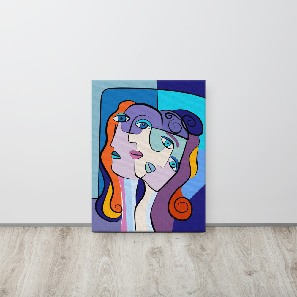 Lienzo fino - Cubism art