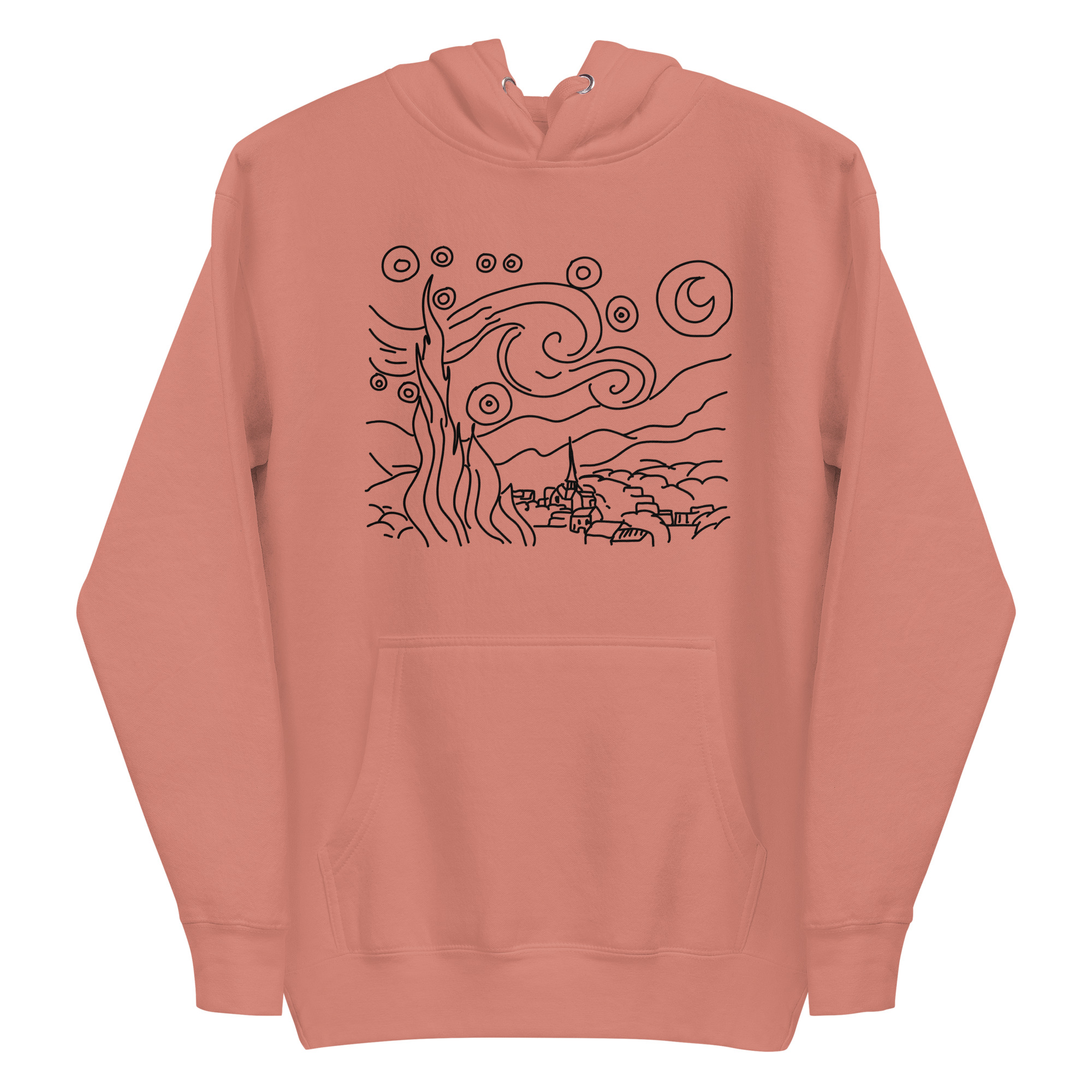 Sudadera con capucha - La noche estrellada