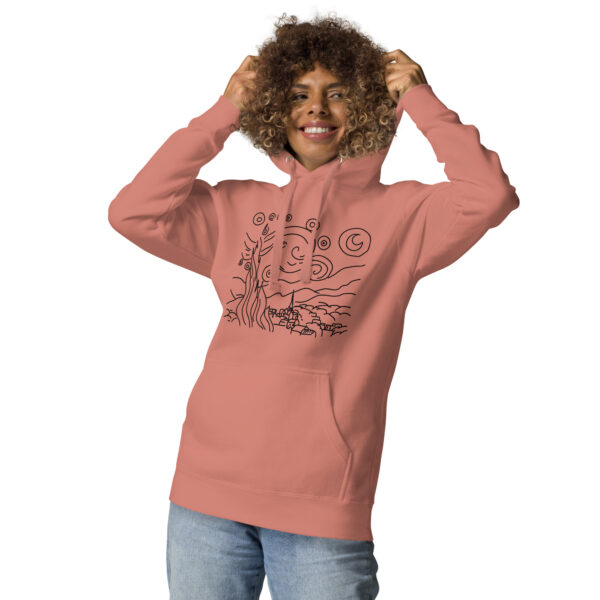 Sudadera con capucha - La noche estrellada