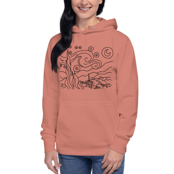 Sudadera con capucha - La noche estrellada