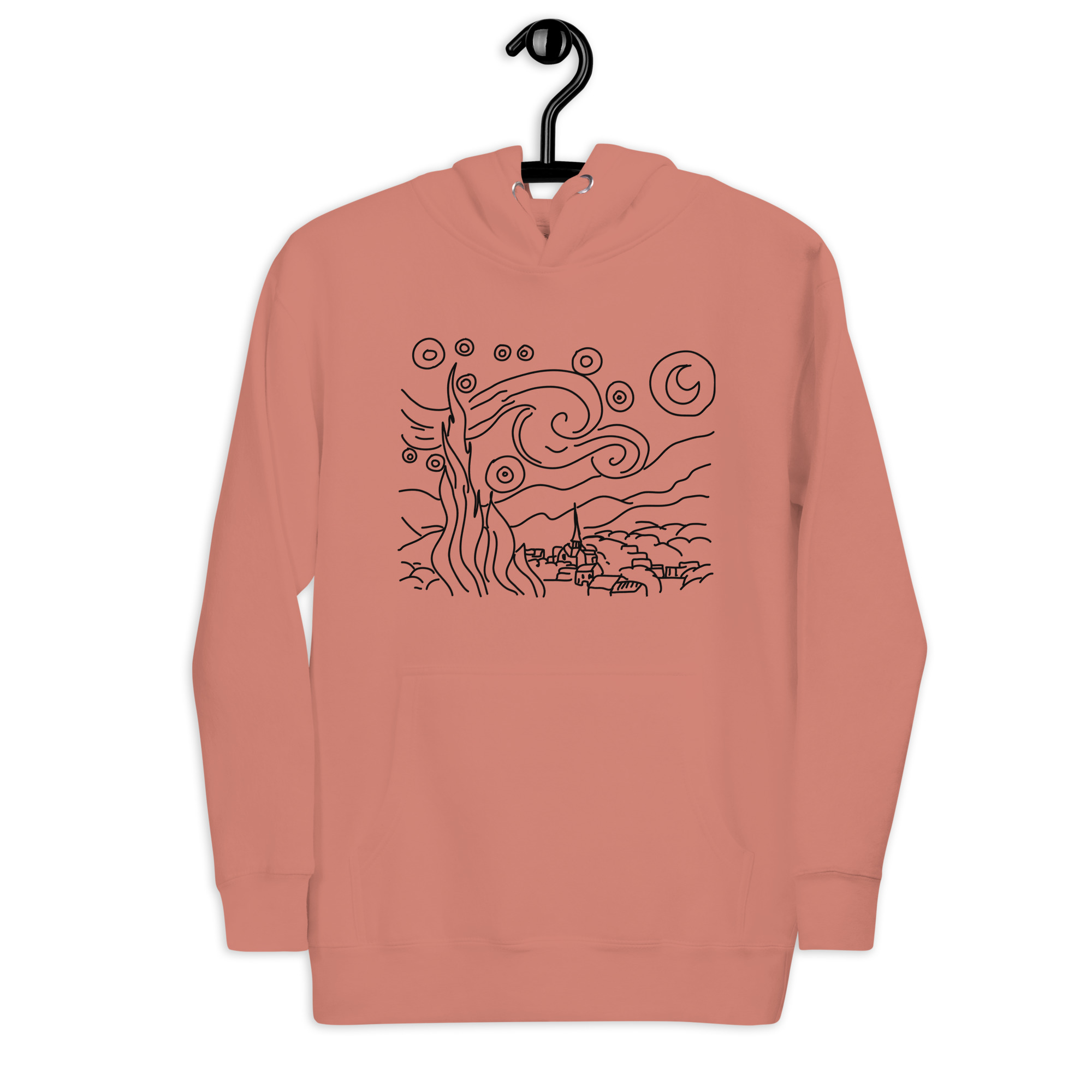 Sudadera con capucha - La noche estrellada